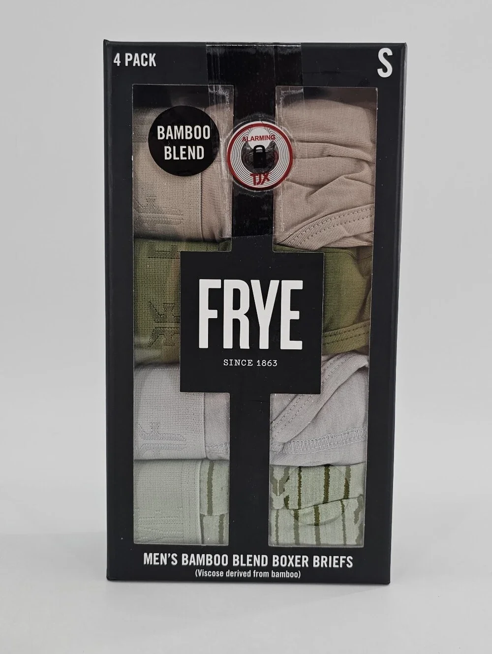 Frye Bamboo Blend Boxer Briefs 4 pack Men's